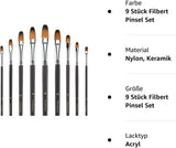 Fuumuui Artist’s Paint Brush Set