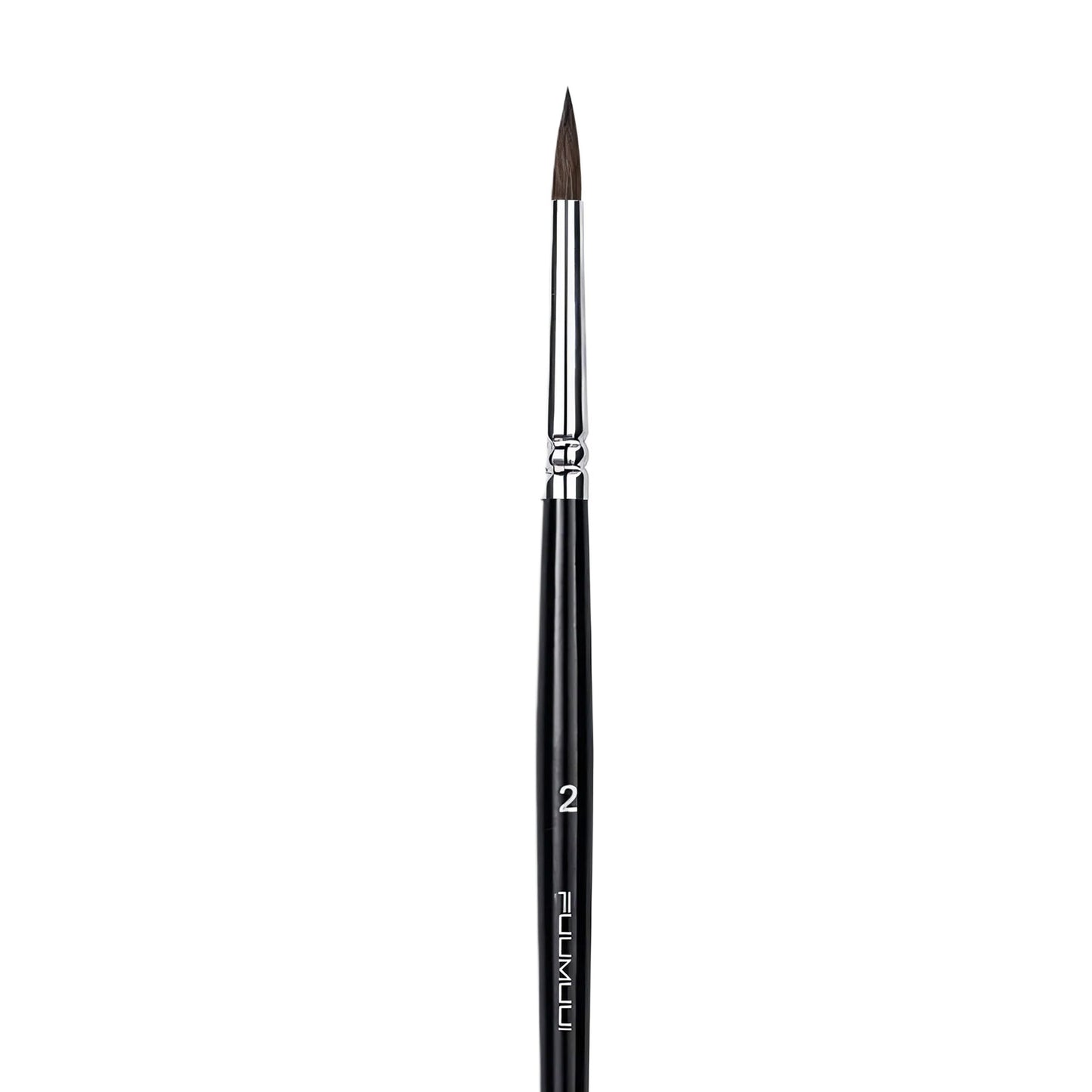 Fuumuui 6pcs Professional Squirrel  Watercolor Brushes