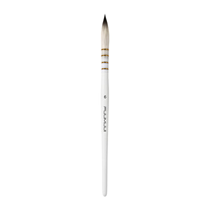 Fuumuui 6pcs Professional Watercolor Brushes