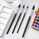 Fuumuui Ultimate Squirrel Collection Aquarellpinsel-Set, das Weichheit, Fluss und müheloses Mischen bietet.