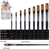 FUUMUUI Artist Paint Brush Set