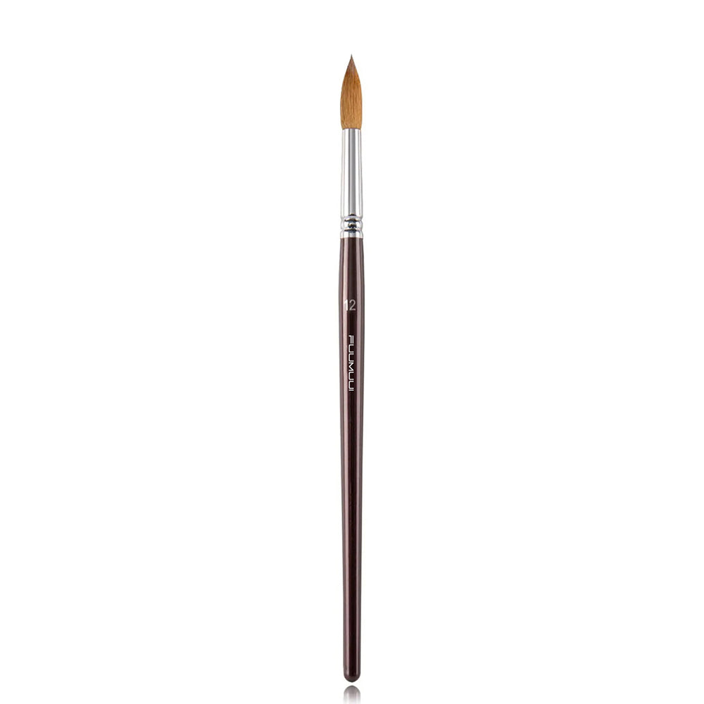 Fuumuui 9pcs Professional Sable Watercolor Brushes