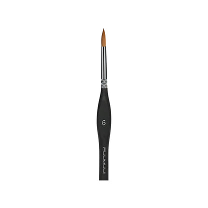 Fuumuui 10pcs Professional Sable Detail Brushes