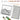 Fuumuui 24-well aluminum paint palette glacier silver travel set with grey carrying pouch.