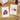 Dessert watercolor illustrations on punched hot-pressed cotton refill paper sheets on a table.
