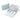 FUUMUUI Portable Empty Watercolor Palette with 6 Sizes of Removable Paint Wells | Mint Green