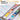 A brush wetting highly concentrated pans in the metallic solid watercolor paint set.