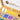 Close-up of magnetically sealed wooden watercolor palette holding glitter metallic paint pans.