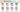 Color swatches displaying 24 muted gray watercolor paint shades in low saturation.