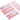 Fuumuui 3-Layer Light Pink Magnetic Palette with Warm Terracotta Paints showing three open tiers of warm pans. 