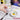 Pouring clear Fuumuui acrylic anti-mildew agent into palette dish to mix with colorful paints.