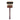 Fuumuui badger hair paint brush, size 3, natural bristles for backgrounds and large-area painting.