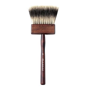 Fuumuui badger hair paint brush, size 3, natural bristles for backgrounds and large-area painting.
