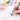 Multi-use travel watercolor brush drawing fine lines next to shimmering floral watercolor artwork.