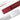 Two colorways options: cool glacier silver and deep burgundy red aluminum paint palettes.