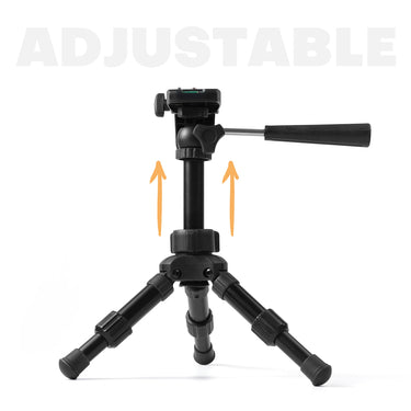 Fuumuui Adjustable Desktop Tripod for Painting – Compatible with 1/4"-20 Mount, Stable & Portable for Plein Air and Studio Use