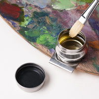 Fuumuui Stainless Steel Dipper Palette Cup with Lid