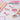 Paintbrush taking warm paint from 3ml pan in Fuumuui 3-Layer Light Pink Magnetic Palette set.