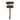 Fuumuui badger hair paint brush, size 5, natural bristles for blending and large-area painting.